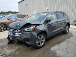 Salvage cars for sale at Franklin, WI auction: 2022 Ford Edge SEL