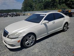 Salvage cars for sale at Concord, NC auction: 2013 Mercedes-Benz S 550