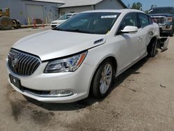 Salvage cars for sale at Pekin, IL auction: 2015 Buick Lacrosse Premium