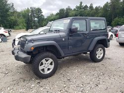 Jeep salvage cars for sale: 2016 Jeep Wrangler Sport