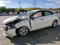 Chevrolet Cruze LT Vehiculos salvage en venta: 2017 Chevrolet Cruze LT