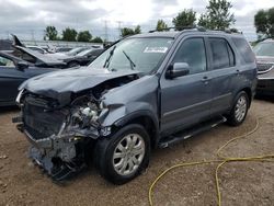 Vehiculos salvage en venta de Copart Elgin, IL: 2006 Honda CR-V SE