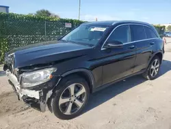 Salvage cars for sale at Orlando, FL auction: 2016 Mercedes-Benz GLC 300