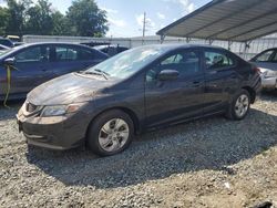 Flood-damaged cars for sale at auction: 2015 Honda Civic LX