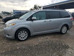 Salvage cars for sale at Riverview, FL auction: 2013 Toyota Sienna XLE