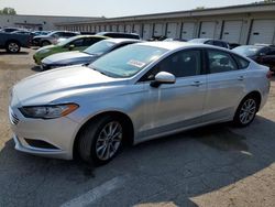 Salvage cars for sale at Louisville, KY auction: 2017 Ford Fusion SE