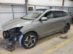 Salvage cars for sale at Mocksville, NC auction: 2019 KIA Sorento SX