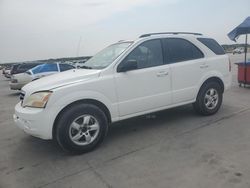 Salvage cars for sale at Grand Prairie, TX auction: 2008 KIA Sorento EX