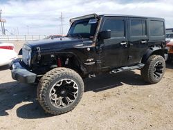 Jeep Wrangler Unlimited Sahara salvage cars for sale: 2016 Jeep Wrangler Unlimited Sahara