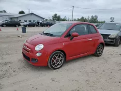 Fiat Vehiculos salvage en venta: 2015 Fiat 500 Sport