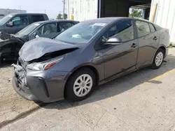 Salvage cars for sale at Dyer, IN auction: 2021 Toyota Prius Special Edition