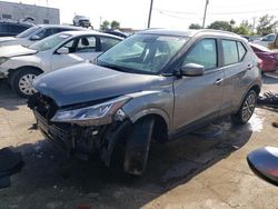 Salvage cars for sale at Dyer, IN auction: 2021 Nissan Kicks SV