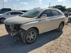 Salvage cars for sale at Oklahoma City, OK auction: 2014 Lexus RX 350