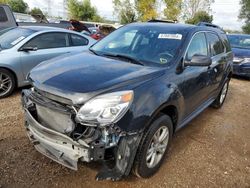 Chevrolet salvage cars for sale: 2017 Chevrolet Equinox LT