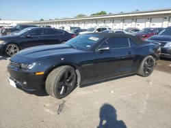 Salvage cars for sale at Louisville, KY auction: 2015 Chevrolet Camaro LT