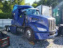 Salvage trucks for sale at West Warren, MA auction: 2024 Peterbilt 579