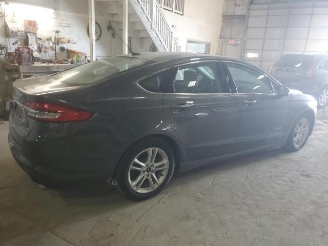 2018 Ford Fusion SE Hybrid