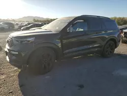 Salvage cars for sale at Las Vegas, NV auction: 2023 Ford Explorer ST