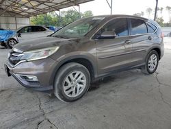 Salvage cars for sale at Cartersville, GA auction: 2015 Honda CR-V EX