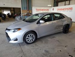 2018 Toyota Corolla L en venta en Eldridge, IA