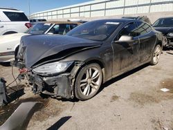 Salvage cars for sale at Albuquerque, NM auction: 2015 Tesla Model S 70D