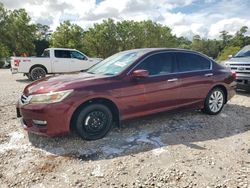 Salvage cars for sale at Houston, TX auction: 2013 Honda Accord Touring