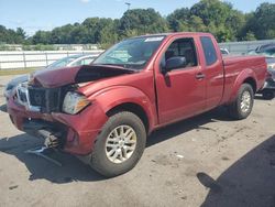 Salvage cars for sale at Assonet, MA auction: 2016 Nissan Frontier SV