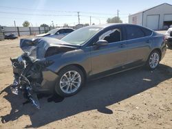 Ford salvage cars for sale: 2020 Ford Fusion SE