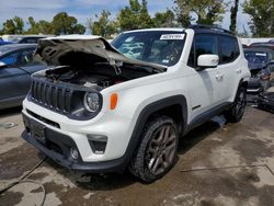 Salvage cars for sale at Bridgeton, MO auction: 2020 Jeep Renegade Latitude