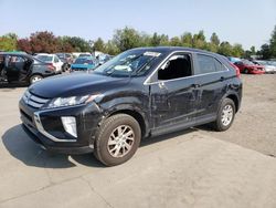 Salvage cars for sale at Woodburn, OR auction: 2019 Mitsubishi Eclipse Cross ES