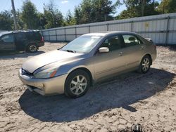 Salvage cars for sale from Copart Midway, FL: 2005 Honda Accord EX