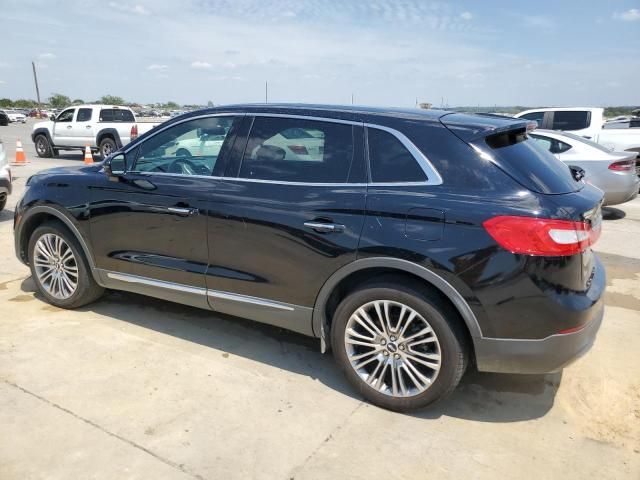 2016 Lincoln MKX Reserve