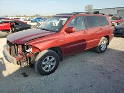 Carros salvage a la venta en subasta: 2003 Toyota Highlander Limited