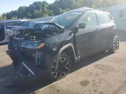 Jeep salvage cars for sale: 2021 Jeep Compass Trailhawk