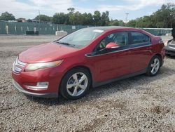 Salvage cars for sale at Riverview, FL auction: 2012 Chevrolet Volt