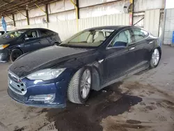 Salvage cars for sale at Phoenix, AZ auction: 2013 Tesla Model S