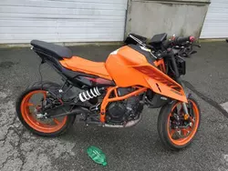 Salvage motorcycles for sale at Exeter, RI auction: 2024 KTM 390 Duke