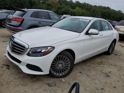 Mercedes-Benz salvage cars for sale: 2015 Mercedes-Benz C 300 4matic