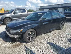 Salvage cars for sale at Wayland, MI auction: 2019 Honda Accord Sport