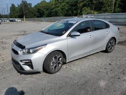 Salvage cars for sale at Savannah, GA auction: 2019 KIA Forte FE