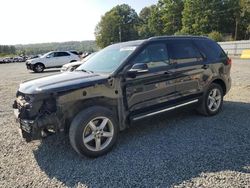 Ford salvage cars for sale: 2017 Ford Explorer XLT