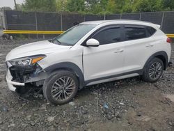 Salvage cars for sale at Waldorf, MD auction: 2020 Hyundai Tucson Limited