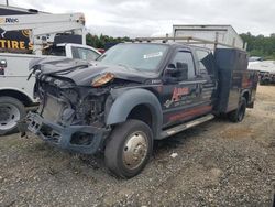 Salvage cars for sale from Copart Chicago: 2015 Ford F550 Super Duty