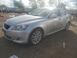 Salvage cars for sale at Elgin, IL auction: 2006 Lexus IS 250