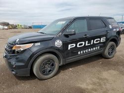 Ford salvage cars for sale: 2015 Ford Explorer Police Interceptor