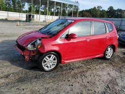 Honda fit Sport salvage cars for sale: 2008 Honda FIT Sport