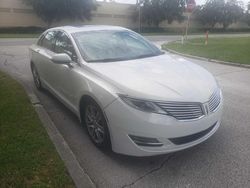 Vehiculos salvage en venta de Copart Orlando, FL: 2014 Lincoln MKZ Hybrid