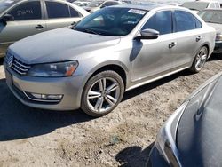 2014 Volkswagen Passat SEL en venta en Las Vegas, NV