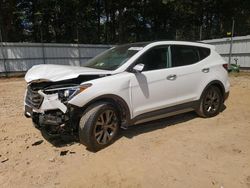 Salvage cars for sale at Austell, GA auction: 2017 Hyundai Santa FE Sport