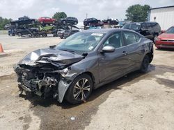 Salvage cars for sale at Shreveport, LA auction: 2021 Nissan Sentra SV